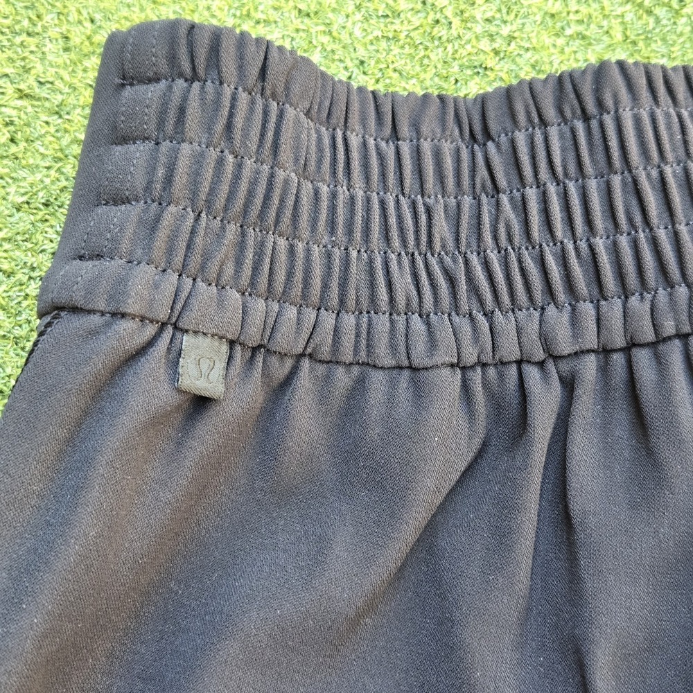 Lululemon Pants Women's Size 2 Black With The Flow Pants Wrap Front Pants - Picture 7 of 12